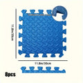 Tapis de sol en mousse emboîtables pour salle de sport à domicile Tapis de protection pour entraînement en puzzle Carreaux de rembourrage en EVA imperméables 1/8/16 pièces