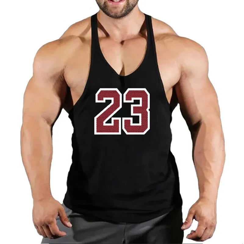 Débardeur Stringer Musculation Homme Gilet Fitness Vêtement Bodybuilding Débardeurs Musculation Débardeur Coton Sans Manches Entraînement