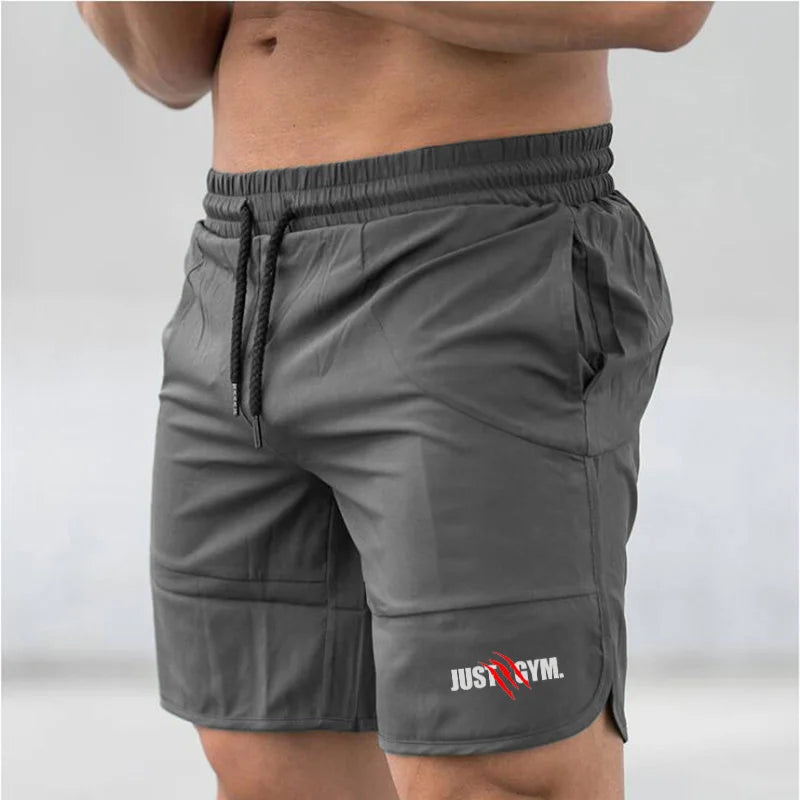 Shorts de Fitness Homme, Joggers d'Entraînement, Pantalon de Survêtement Musculation, Séchage Rapide, Sensation de Fraîcheur, Shorts de Plage d'Été