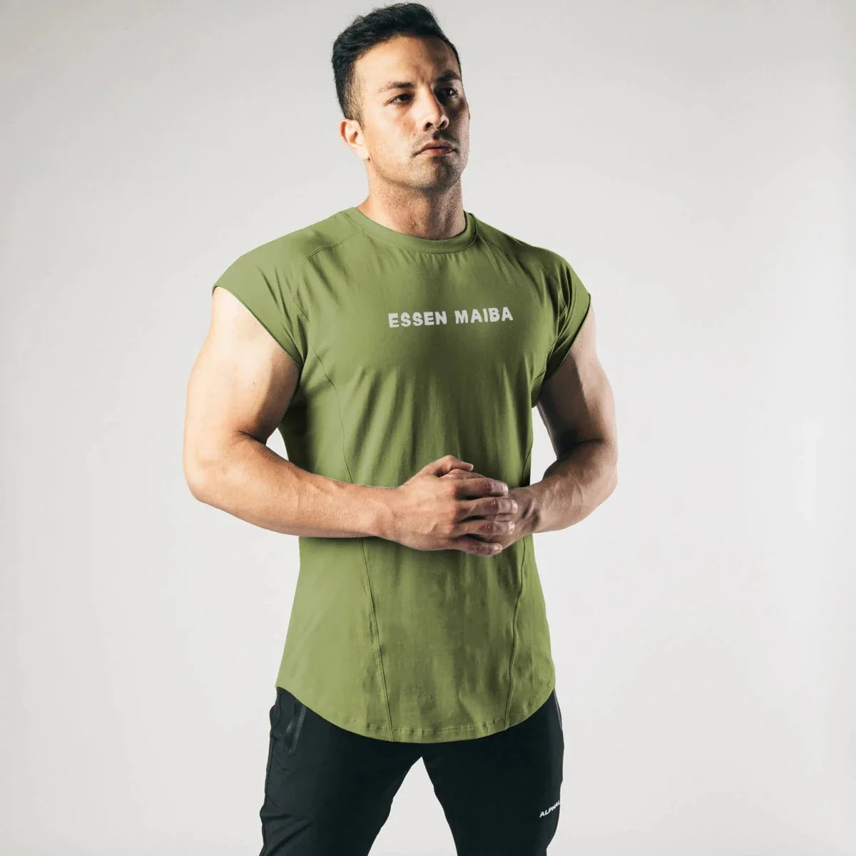 Débardeurs Hommes Sans Manches pour l'Entraînement de Musculation Athlétique en Coton Respirant T-shirt