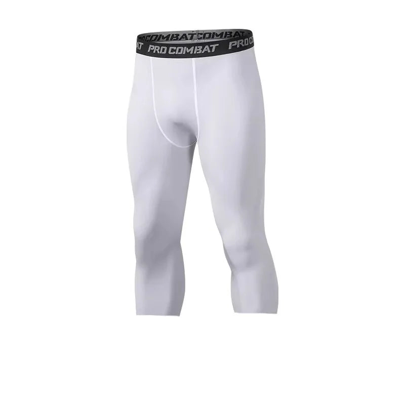 Collant de compression homme Shaperwear respirant Legging de sport Couche de base Course Athlétisme Sous-vêtement Short actif