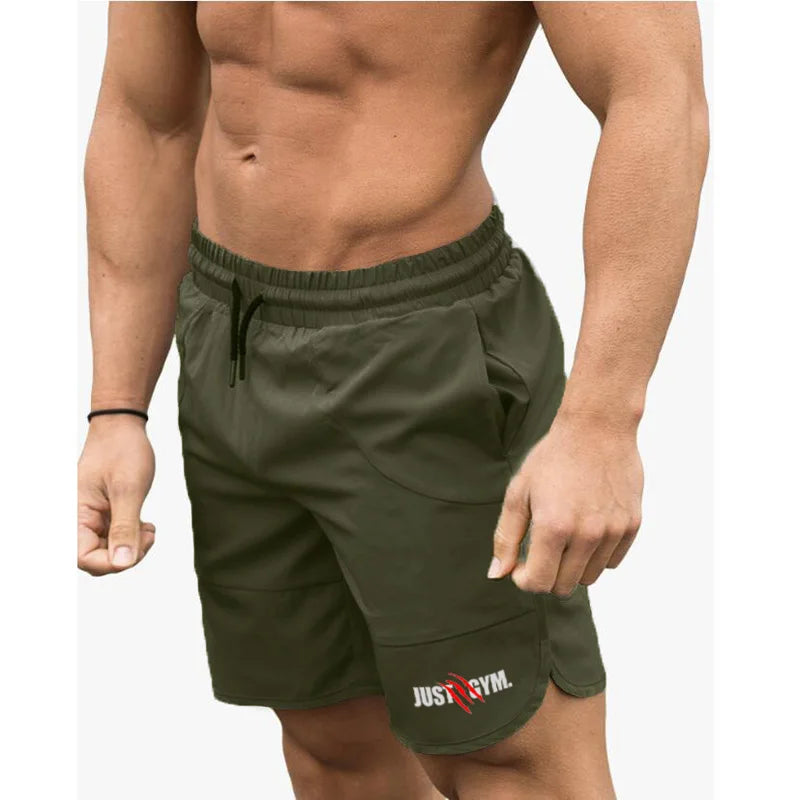 Shorts de Fitness Homme, Joggers d'Entraînement, Pantalon de Survêtement Musculation, Séchage Rapide, Sensation de Fraîcheur, Shorts de Plage d'Été