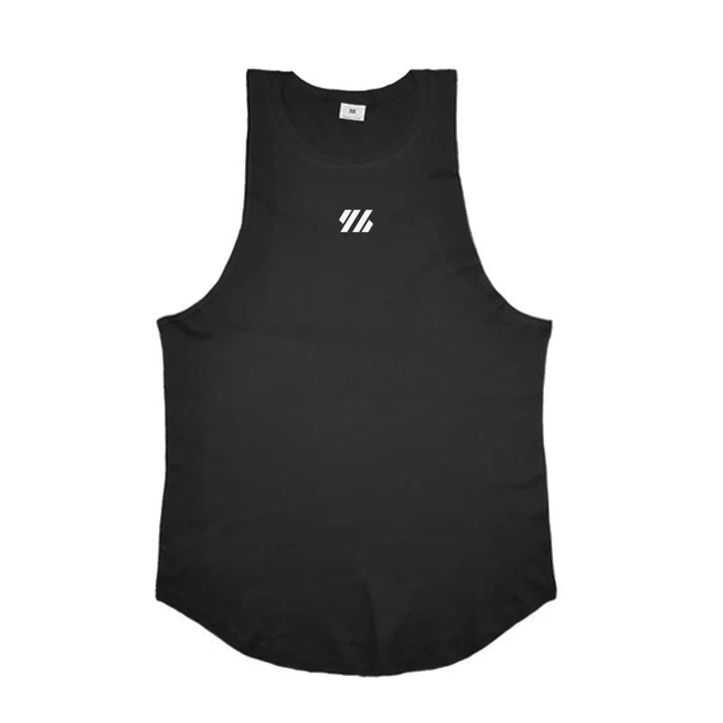 Débardeurs amples de course pour hommes, débardeurs de musculation, hauts sans manches d'entraînement pour la gym, chemises sans manches de fitness, sous-vêtements respirants en coton pour l'été