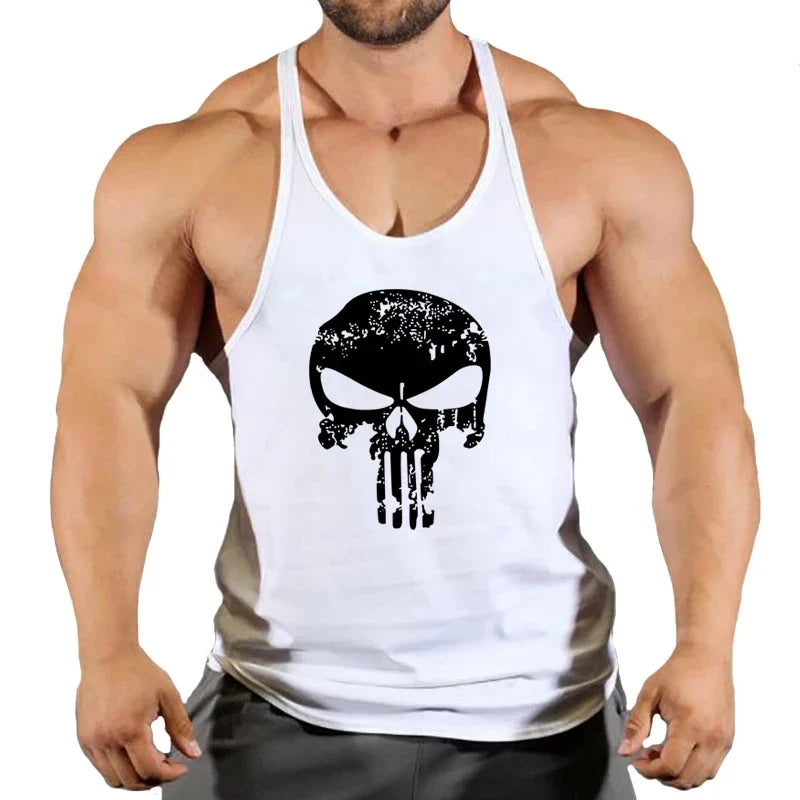 Hauts de sport débardeurs et gilets de sport pour hommes, maillot de corps, sous-vêtement de sport pour homme, débardeurs de musculation, vêtements de sport de marque pour hommes, fitness
