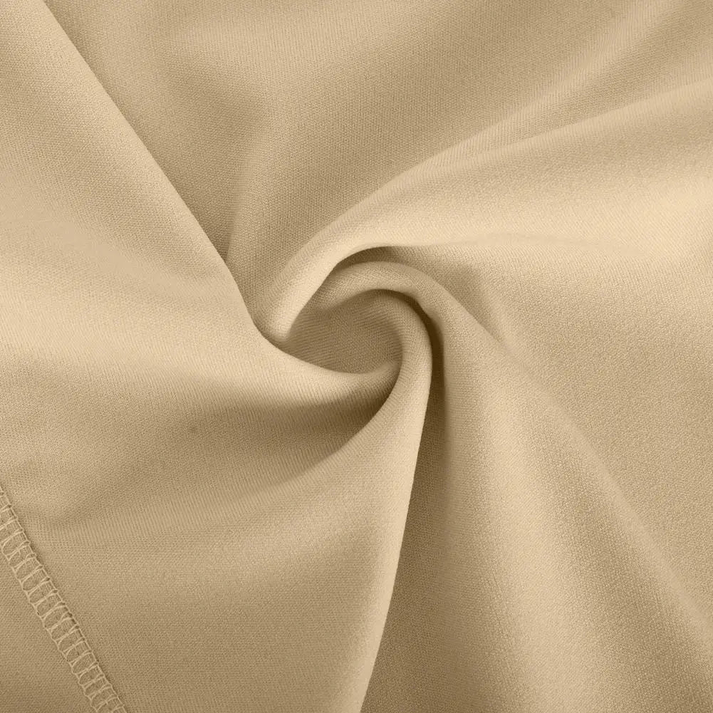 Pantacourt Élastique Taille Haute pour Femmes Coupe Ample Décontractée Jambe Large avec Poches Pantalon pour Femmes