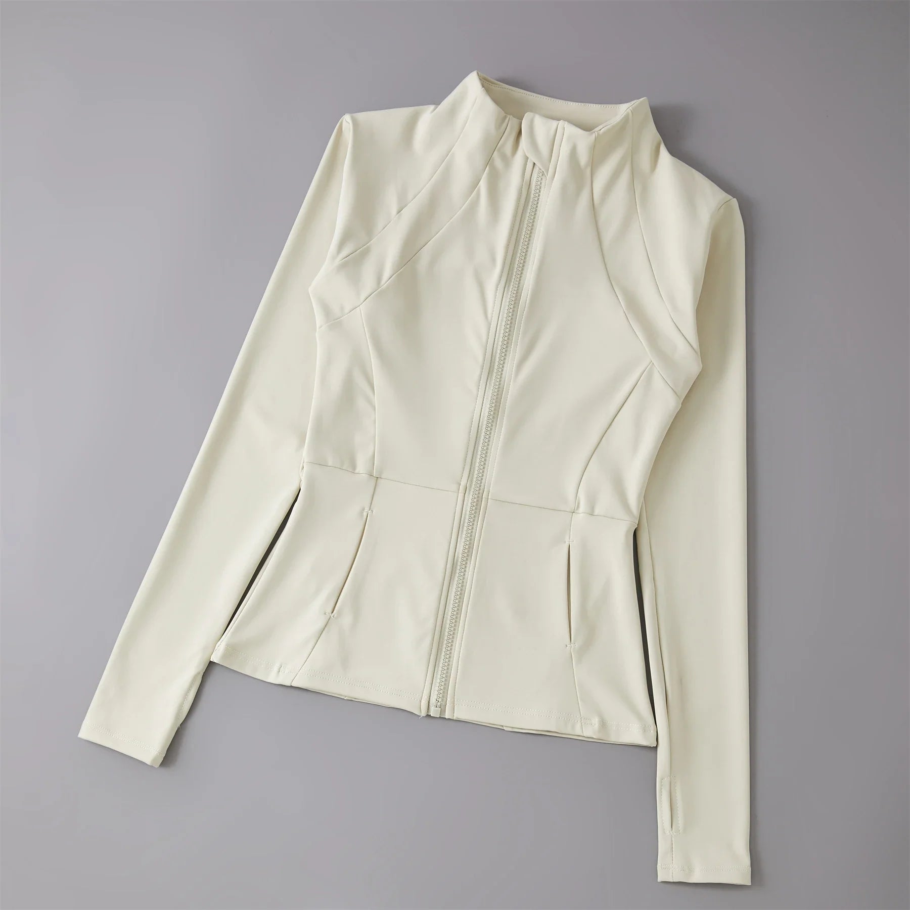 Vêtements de yoga Coupe-vent Sportswear Femme Running Manches Longues Sweatshirt Vestes de sport Haut Femmes Hauts d'entraînement Vêtements de sport