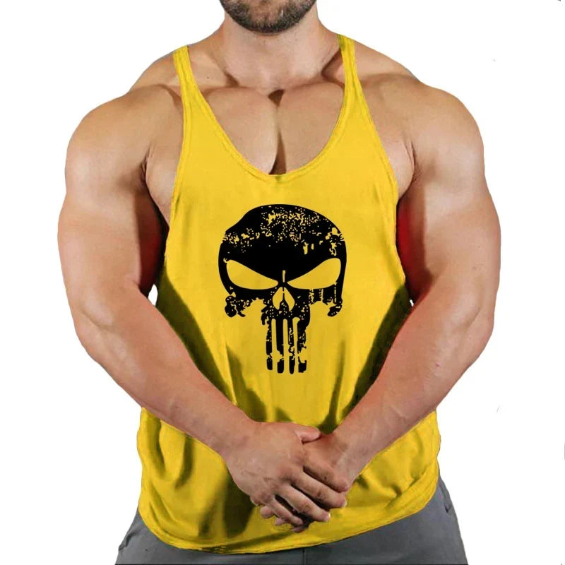 Hauts de sport débardeurs et gilets de sport pour hommes, maillot de corps, sous-vêtement de sport pour homme, débardeurs de musculation, vêtements de sport de marque pour hommes, fitness