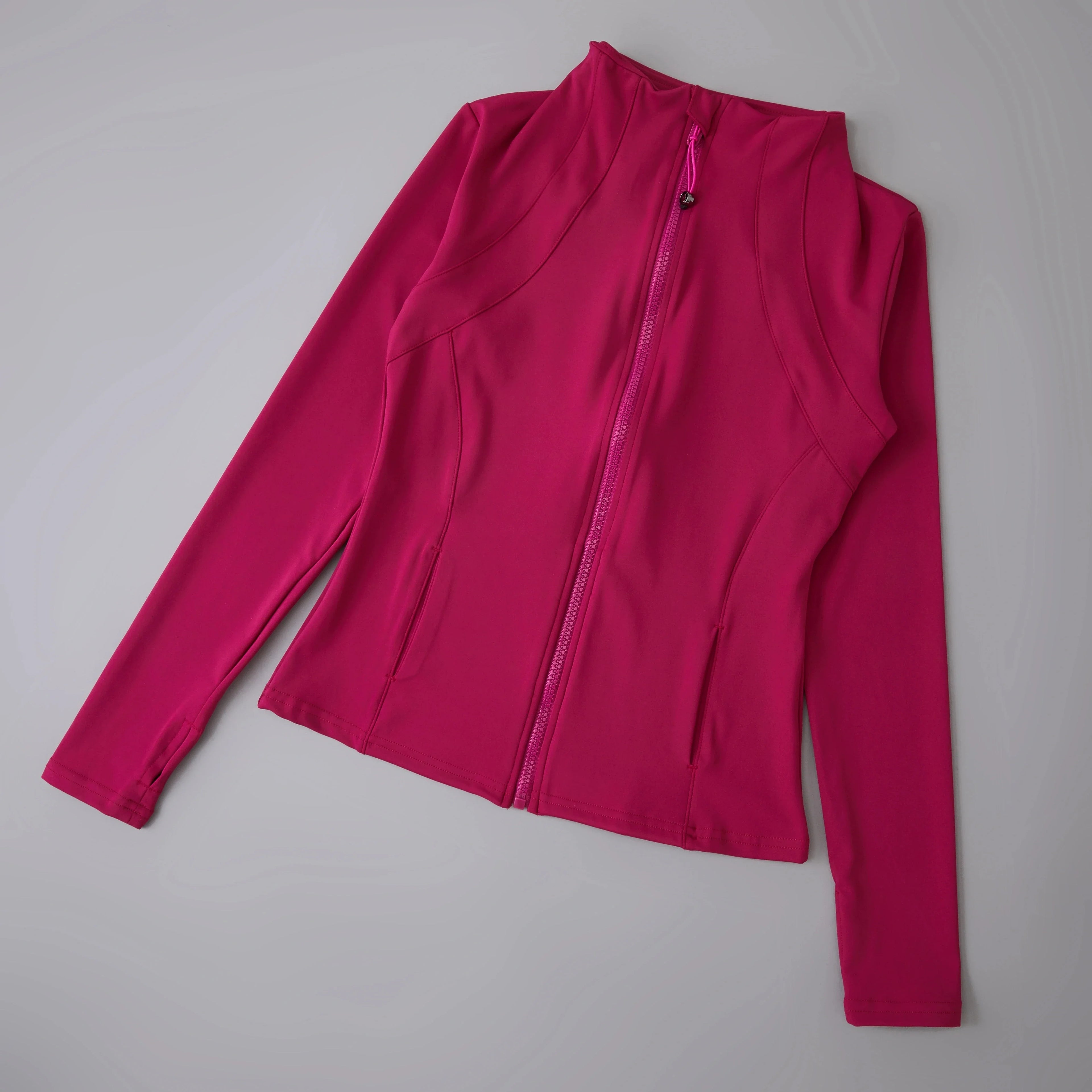 Vêtements de yoga Coupe-vent Sportswear Femme Running Manches Longues Sweatshirt Vestes de sport Haut Femmes Hauts d'entraînement Vêtements de sport