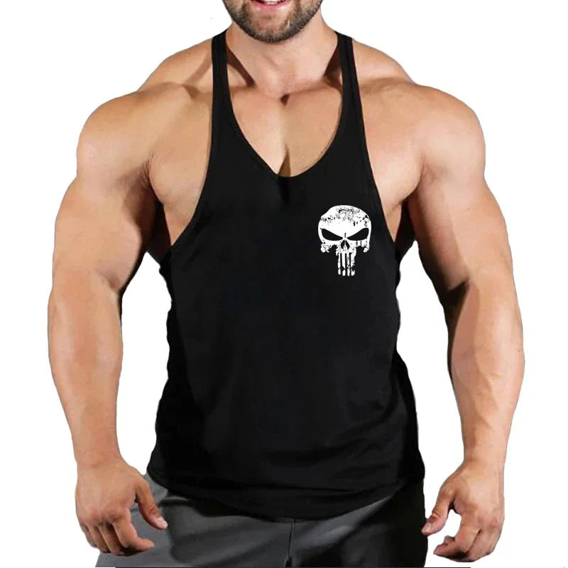 Hauts de sport débardeurs et gilets de sport pour hommes, maillot de corps, sous-vêtement de sport pour homme, débardeurs de musculation, vêtements de sport de marque pour hommes, fitness