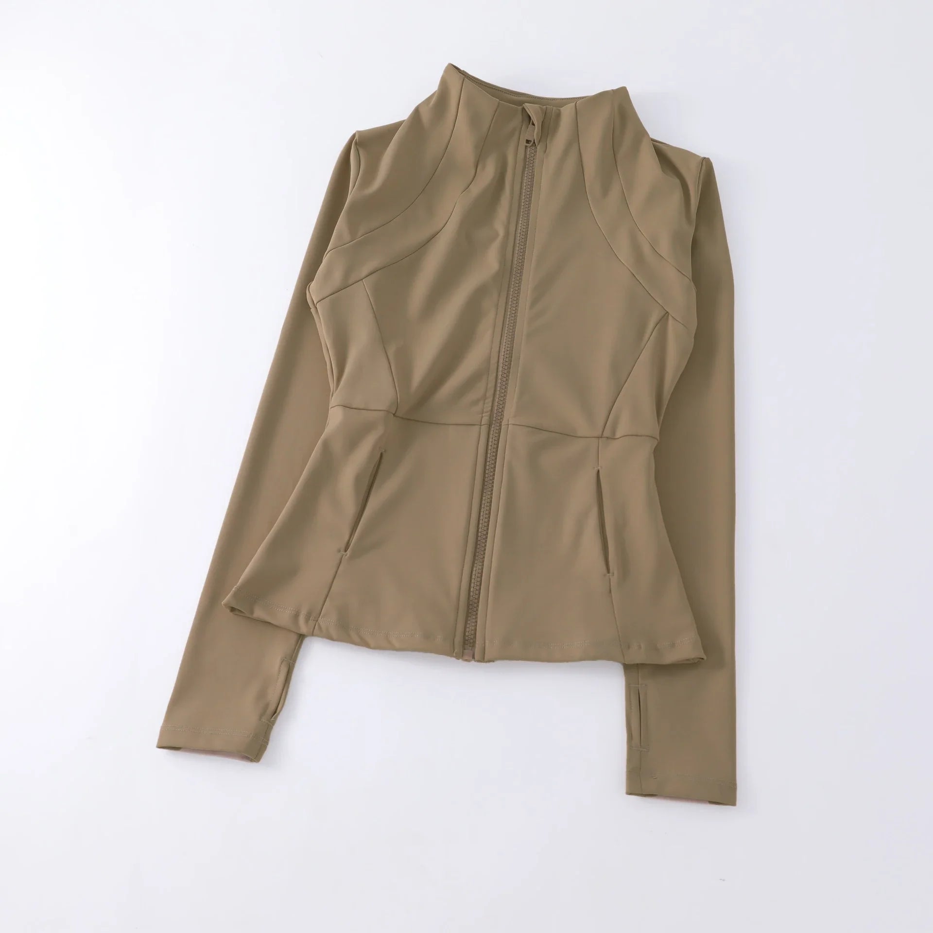 Vêtements de yoga Coupe-vent Sportswear Femme Running Manches Longues Sweatshirt Vestes de sport Haut Femmes Hauts d'entraînement Vêtements de sport
