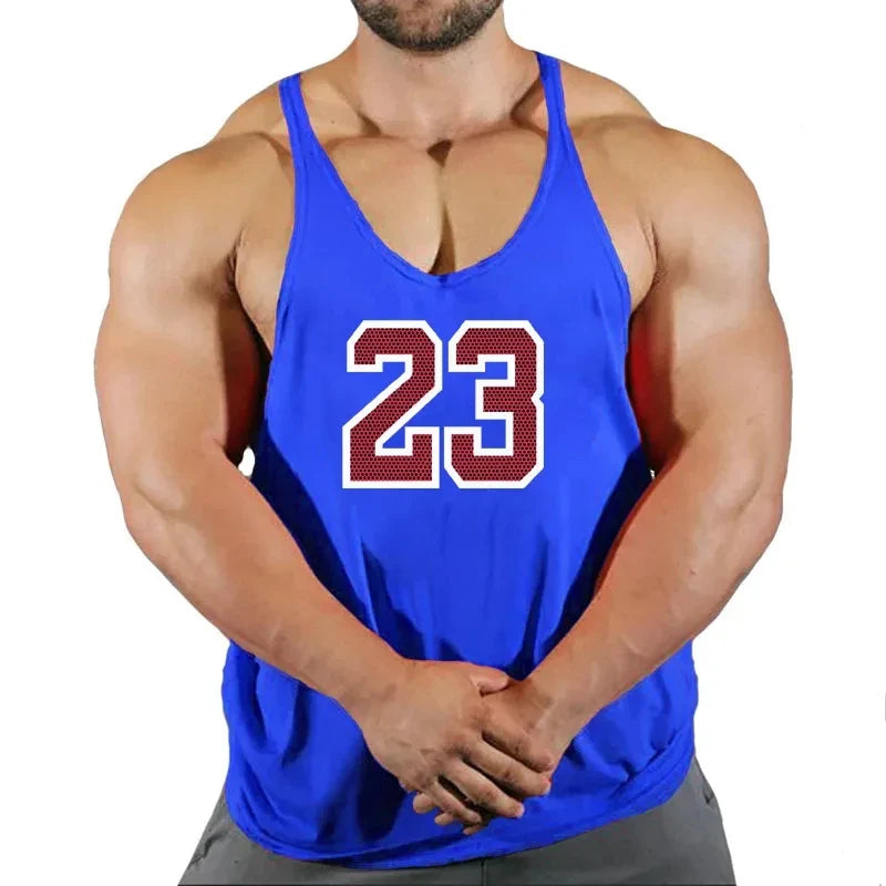 Débardeur Stringer Musculation Homme Gilet Fitness Vêtement Bodybuilding Débardeurs Musculation Débardeur Coton Sans Manches Entraînement