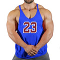 Débardeur Stringer Musculation Homme Gilet Fitness Vêtement Bodybuilding Débardeurs Musculation Débardeur Coton Sans Manches Entraînement
