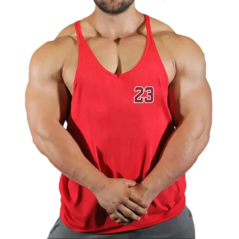 Débardeur Stringer Musculation Homme Gilet Fitness Vêtement Bodybuilding Débardeurs Musculation Débardeur Coton Sans Manches Entraînement