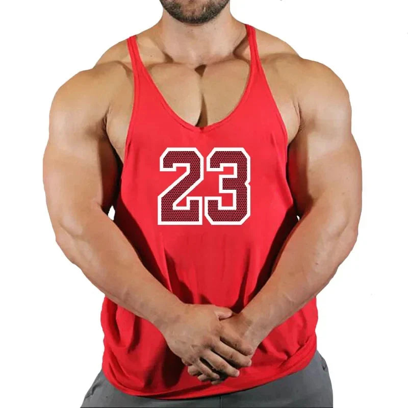 Débardeur Stringer Musculation Homme Gilet Fitness Vêtement Bodybuilding Débardeurs Musculation Débardeur Coton Sans Manches Entraînement