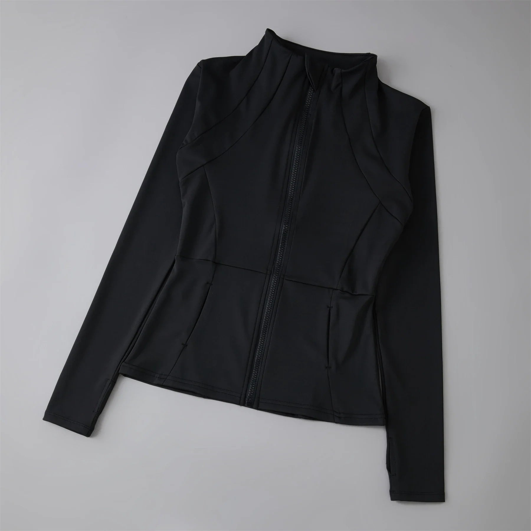 Vêtements de yoga Coupe-vent Sportswear Femme Running Manches Longues Sweatshirt Vestes de sport Haut Femmes Hauts d'entraînement Vêtements de sport