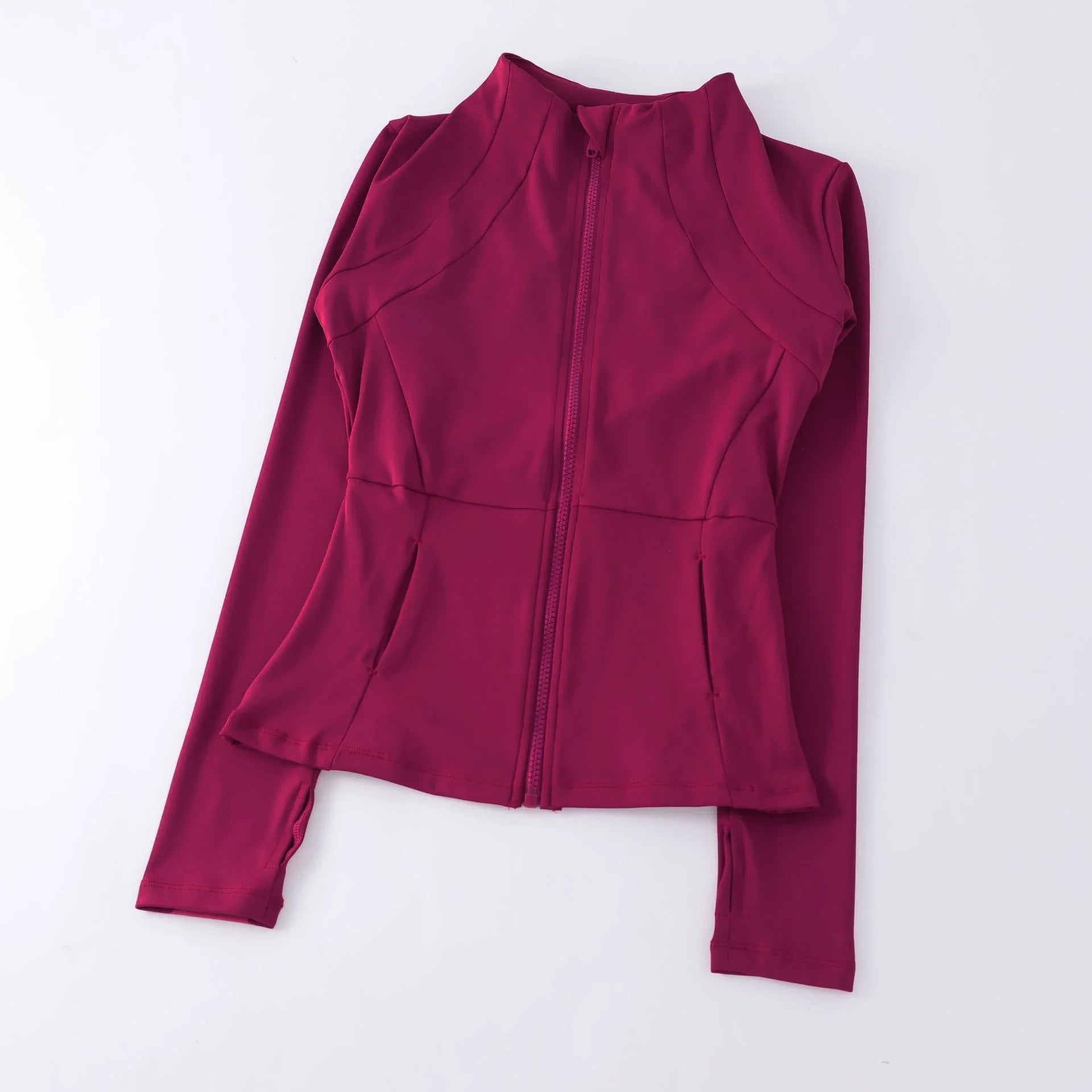 Vêtements de yoga Coupe-vent Sportswear Femme Running Manches Longues Sweatshirt Vestes de sport Haut Femmes Hauts d'entraînement Vêtements de sport
