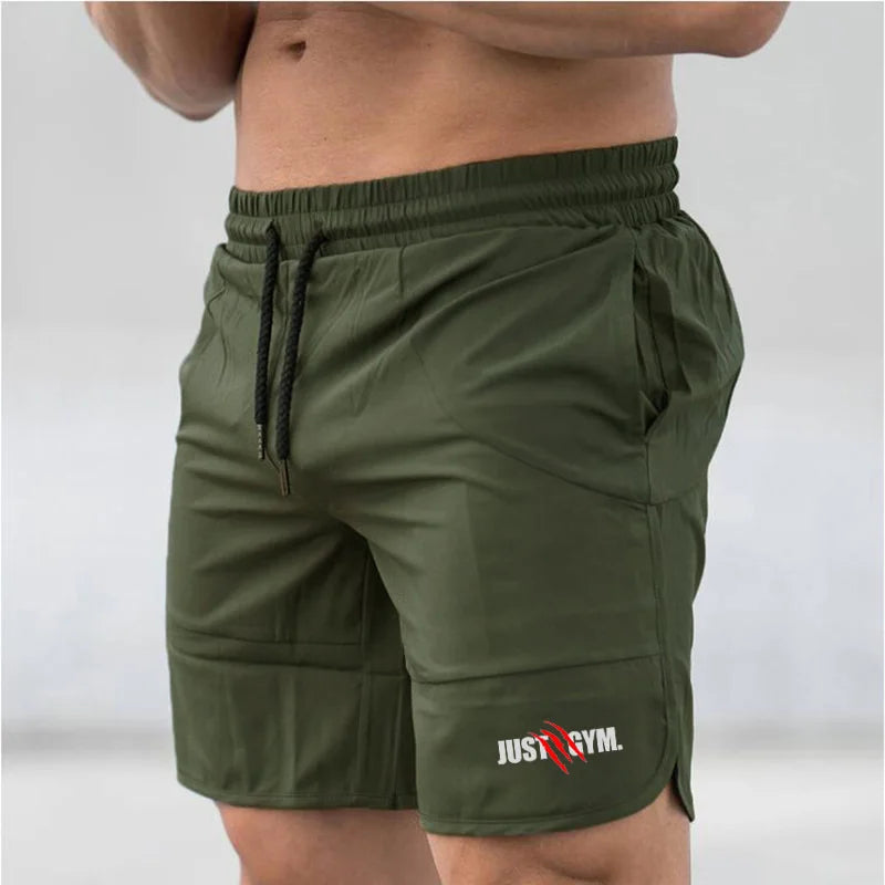 Shorts de Fitness Homme, Joggers d'Entraînement, Pantalon de Survêtement Musculation, Séchage Rapide, Sensation de Fraîcheur, Shorts de Plage d'Été