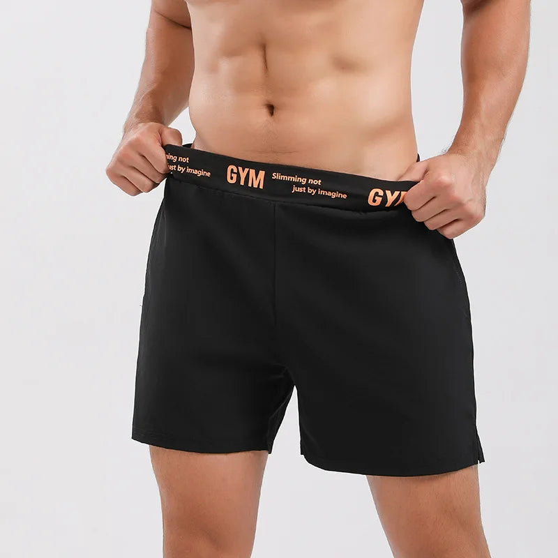 Short de course pour hommes Fitness Séchage rapide Hommes Gymnastique Shorts de sport Pantalon court de jogging d'entraînement de basket-ball masculin Shorts d'été