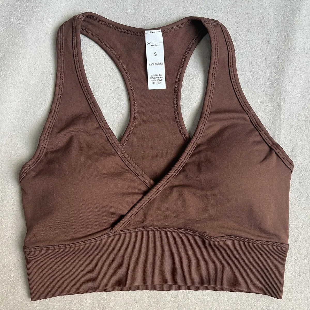 Soutien-gorge de sport pour femmes, maintien élevé, impact élevé, froncé, sous-vêtement de fitness, haut de gym, yoga, vêtements d'entraînement, corset push-up rembourré, vêtements de sport