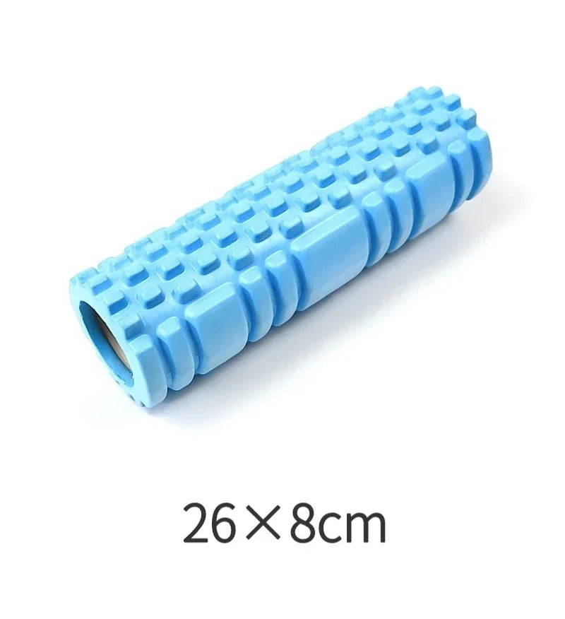 1 rouleau de massage en mousse, colonne de yoga creuse Équipement de fitness pour le massage musculaire, la physiothérapie et la rééducation sportive, rouleau