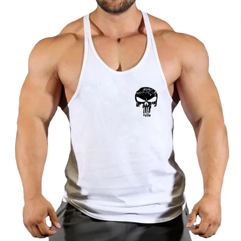 Hauts de sport débardeurs et gilets de sport pour hommes, maillot de corps, sous-vêtement de sport pour homme, débardeurs de musculation, vêtements de sport de marque pour hommes, fitness