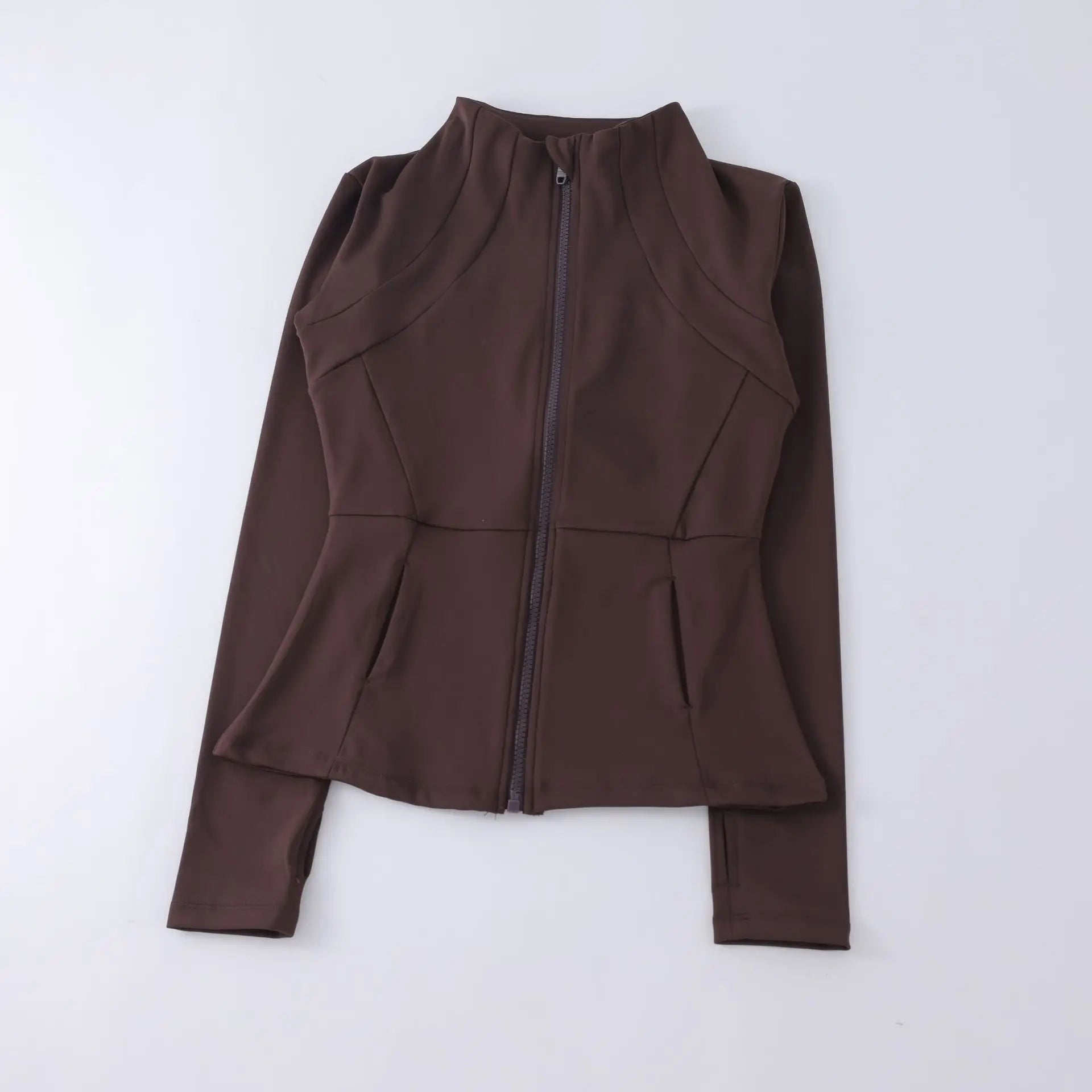 Vêtements de yoga Coupe-vent Sportswear Femme Running Manches Longues Sweatshirt Vestes de sport Haut Femmes Hauts d'entraînement Vêtements de sport