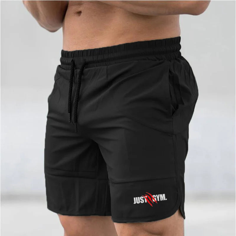 Shorts de Fitness Homme, Joggers d'Entraînement, Pantalon de Survêtement Musculation, Séchage Rapide, Sensation de Fraîcheur, Shorts de Plage d'Été