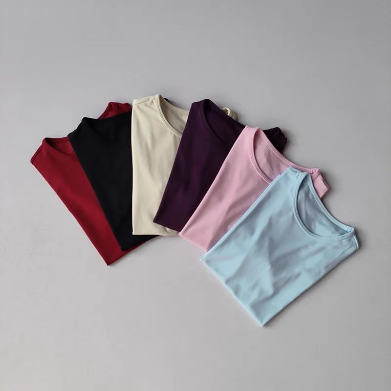 T-shirt de sport d'extérieur pour femmes, yoga, fitness, course à séchage rapide, entraînement, vêtements de sport pour femmes, vêtements d'exercice