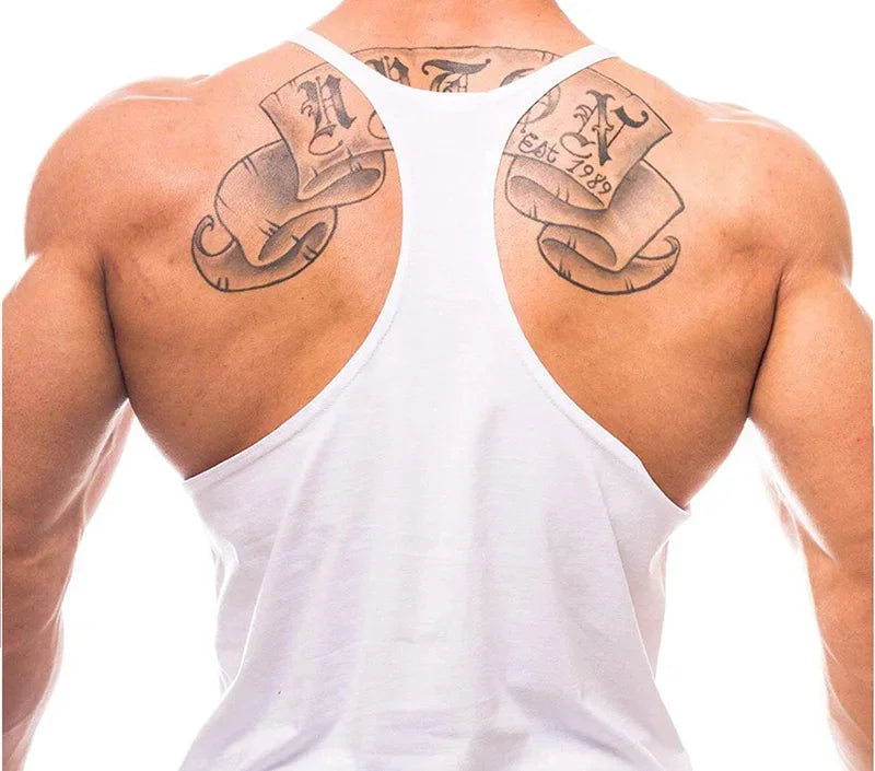 Hauts de sport débardeurs et gilets de sport pour hommes, maillot de corps, sous-vêtement de sport pour homme, débardeurs de musculation, vêtements de sport de marque pour hommes, fitness