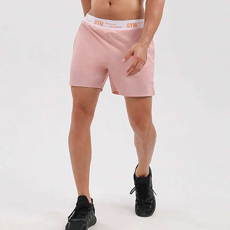 Short de course pour hommes Fitness Séchage rapide Hommes Gymnastique Shorts de sport Pantalon court de jogging d'entraînement de basket-ball masculin Shorts d'été
