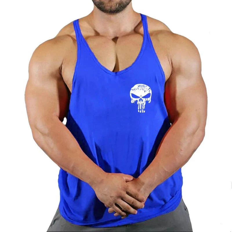 Hauts de sport débardeurs et gilets de sport pour hommes, maillot de corps, sous-vêtement de sport pour homme, débardeurs de musculation, vêtements de sport de marque pour hommes, fitness