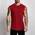 Haut sans manches de sport en coton pour homme, débardeur de musculation, vêtements de sport, gilet de sport pour homme, maillot de corps musclé