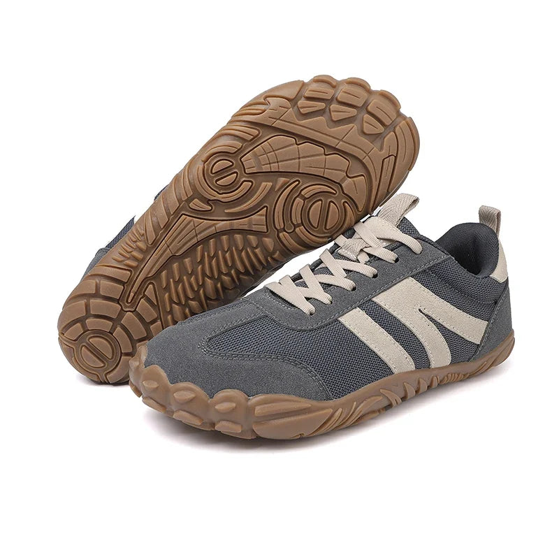 Chaussures d'entraînement croisé à semelle souple pour hommes et femmes, baskets rétro en maille respirante, chaussures de sport antidérapantes pour la salle de sport, le fitness, l'exercice.