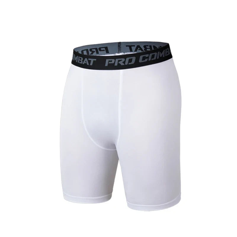 Collant de compression homme Shaperwear respirant Legging de sport Couche de base Course Athlétisme Sous-vêtement Short actif